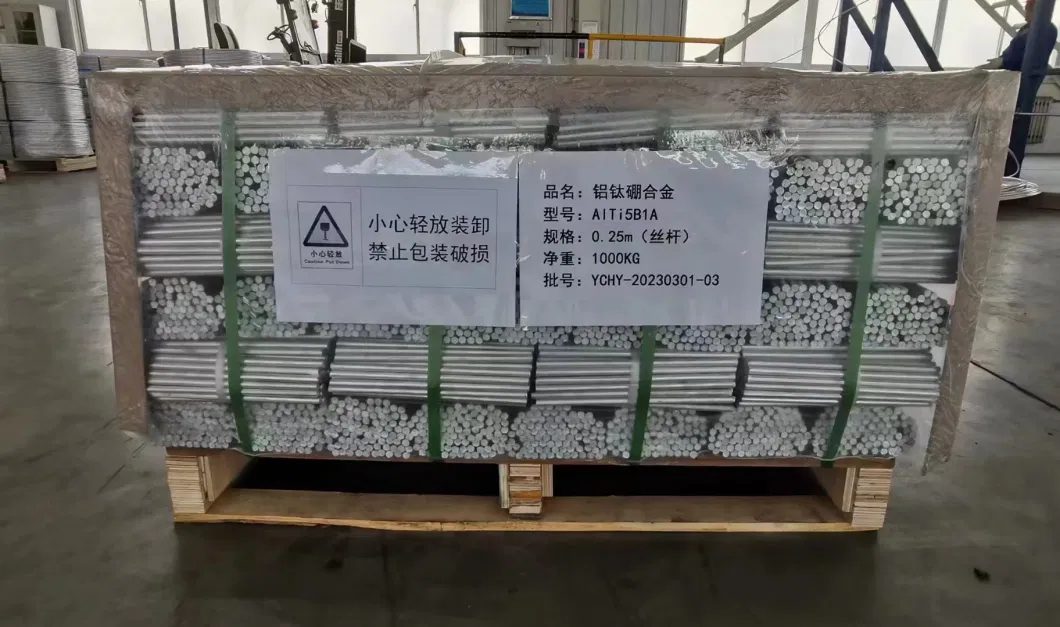 Aluminum Master Alloy Aluminum Titanium Boron Alti5b1 Alloy