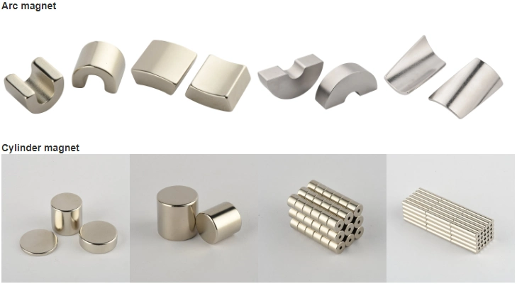 Magnetic Materials Block Sintered Neodymium Iron Boron for Industrial Magnet